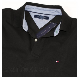 TOMMY HIFLIGER BLUZA POLO Dlugi Rekwa - Czarna 